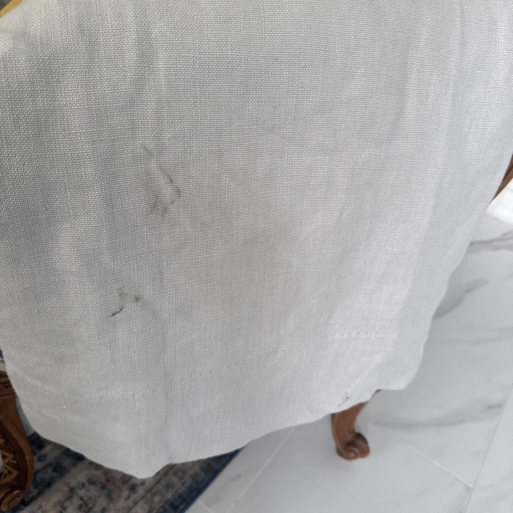 Restoration Hardware Linen Curtains Mist Belgian Heavyweight Textured 50x120 x3